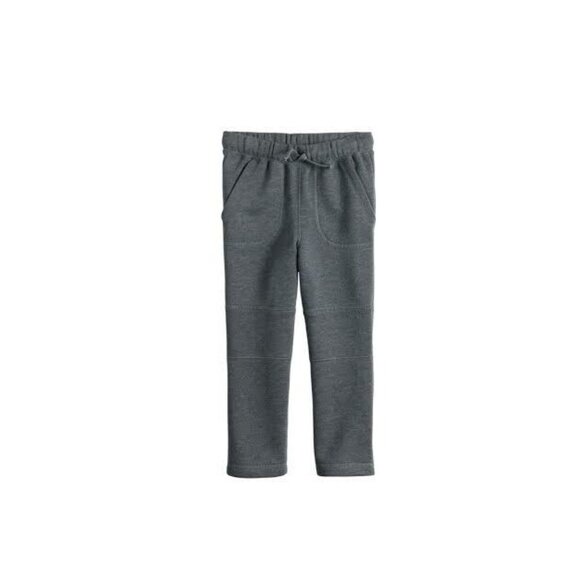 Baby Boy Jumping Beans Knee Stitch Fleece Coal Mine Pants Size 18M - Picture 1 of 5